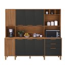 Ver imagem 3 de Armário de Cozinha Compacta Fidelitá Provença 219cm 9 Portas 2 Gavetas