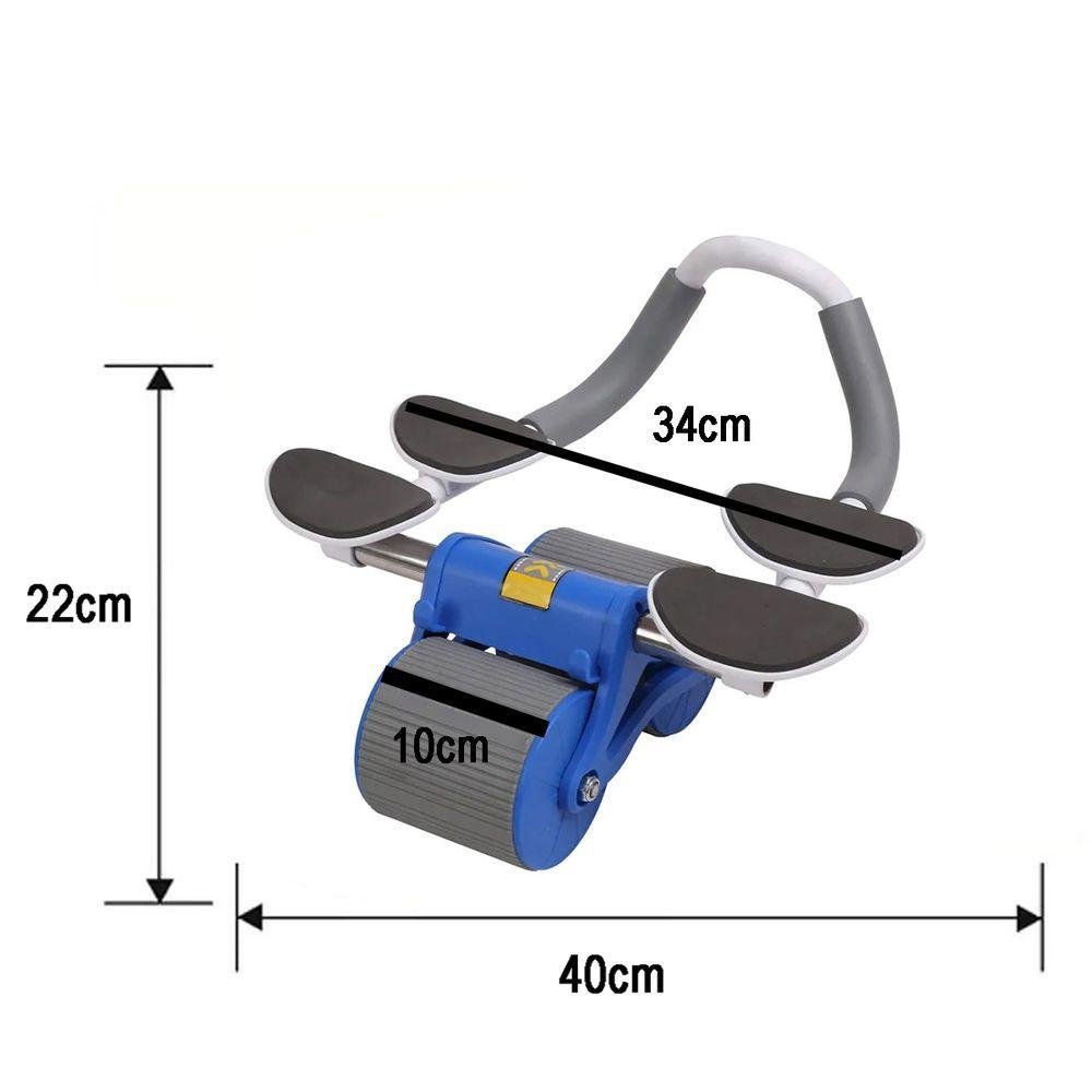 Rolo Abdominal Musculação Academia Fortalecimento - 10