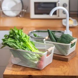 Cesto Caixa Organizadora Branca 27cm – Organização com Estilo e Praticidade - 6