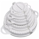 Ver imagem 1 de Kit Forma Pastel 5 Tamanhos Moldador Molde Forma Pastelzinho