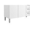 Ver imagem 5 de Módulo Cozinha Bertolini Evidence Balcão 7126 2 Portas e 4 Gavetas c/Tampo Branco