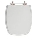 Ver imagem 1 de Tampa Vaso Poliéster Plus Cinza Claro para Bacia Fiori 6lpf