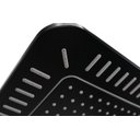 Ver imagem 5 de Ducha Quadrada 21 Cm Preto em Abs C/ Suporte de Parede