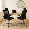 Kit 2 Cadeira de Escritorio Presidente Ergonômica Oc-300 Standart - 2