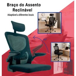 Kit 2 Cadeira de Escritorio Presidente Ergonômica Oc-300 Standart - 3