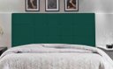 Ver imagem 3 de Cabeceira Estofada Box Casal Encosto para Cama Maveric 144x126 Azul Tiffany