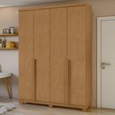 Ver imagem 2 de Guarda-roupa Lopas Alonzo 4 Portas 2 Gavetas