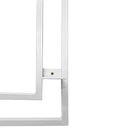 Ver imagem 4 de Prateleira Quadro Nicho de Parede Decorativo Torun em Aço e Mdf - Branca e Jade