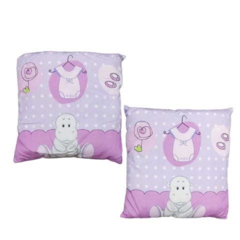 Kit 2 Almofadas Decorativas Quarto Bebe Menina