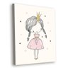 Tela Decorativa Princesa - 30x40cm - 1