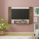 Ver imagem 7 de Painel Supenso para Tv 47 Pol 120 Cm Pinho Ripado Off White Arly Pinho Ripado Off White