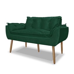 Namoradeira Decorativa Opala Suede - Estofados Irmãos Oliveira - Verde - 3