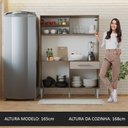 Ver imagem 6 de Armário de Cozinha Compacta 120cm Rustic/crema Life Madesa