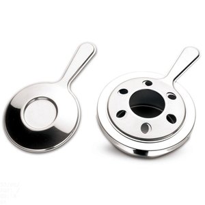 Fogareiro para Fondue Tramontina em Aço Inox com Regulador de Chama Tramontina