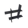 Prateleira Decorativa Jogo da Velha CI 40 cm MDF - 2