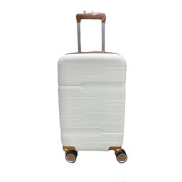 Kit Mala 23kg + Mala 10kg Polipropileno Inquebrável Branca - 2