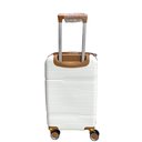 Ver imagem 5 de Kit Mala 23kg + Mala 10kg Polipropileno Inquebrável Branca