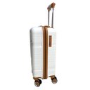 Ver imagem 6 de Kit Mala 23kg + Mala 10kg Polipropileno Inquebrável Branca