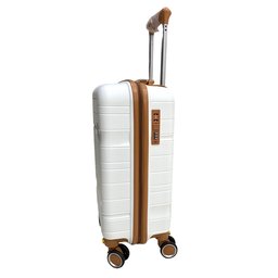 Kit Mala 23kg + Mala 10kg Polipropileno Inquebrável Branca - 6