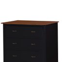 Ver imagem 2 de Cômoda Clássica com 4 Gavetas Pés Luis Xv 60400 Linz Móveis