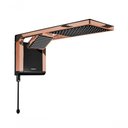 Ver imagem 1 de Chuveiro Lorenzetti Acqua Duo Ultra Eletrônico Preto/rose Gold 220v