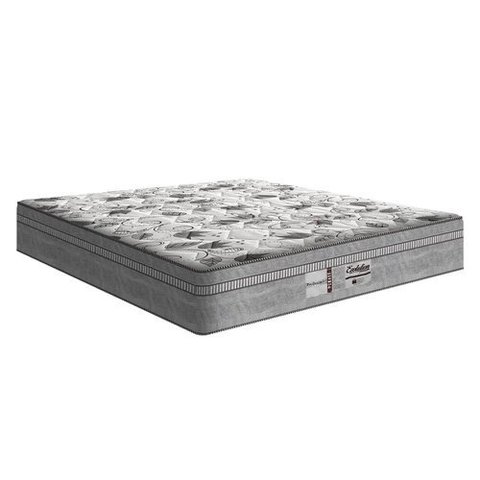 Cama Box Bau Casal Preto + Colchão Casal Evolution Molas Ensacadas (138x188x32) -  Probel