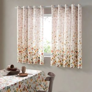 Cortina Cozinha - Athenas - Olga - Elane - 3,20m X 1,50m - P/ Varão - Dohler