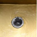 Ver imagem 5 de Kit Cuba Dupla Pia Gourmet Cozinha Luxo C/torneira Gourmet Monocomando Misturador Aço Inox Dourado