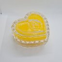 Ver imagem 5 de Vela Aromática Porta Joias Coração Parafina Lavanda Francesa