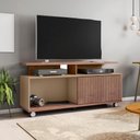 Ver imagem 4 de Rack Bancada para TV 52" 136cm MDP com Porta de Correr Fendi