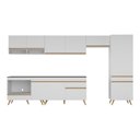 Ver imagem 6 de Cozinha Completa c/Balcão para Cooktop Veneza MP2277 Multimóveis + Brinde Jogo de Panelas Tramontina