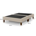 Ver imagem 2 de Base Box Madri Bipartido 1,58 X 1,98 Queen Size Klm Móveis Areia