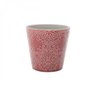 Vaso Decorativo em Cerâmica Cone Embossed Flowers 13cmx13,5cm Urban - 1