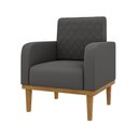 Ver imagem 2 de Poltrona Decorativa Ágata em Veludo Just Time