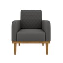 Ver imagem 3 de Poltrona Decorativa Ágata em Veludo Just Time