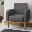 Ver imagem 1 de Poltrona Decorativa Ágata em Veludo Just Time