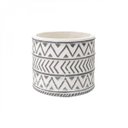 Ver imagem 4 de Vaso Decorativo de Cimento Embossed Arrows 14,5cmx15cm Urban