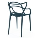 Ver imagem 5 de Cadeira de Jantar Allegra Design Masters Empilhável - Azul Marinho