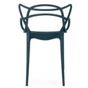 Ver imagem 2 de Cadeira de Jantar Allegra Design Masters Empilhável - Azul Marinho
