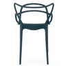 Cadeira de Jantar Allegra Design Masters Empilhável - Azul Marinho - 2