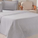 Ver imagem 3 de Kit Colcha King Santorini New 260x280cm Platina