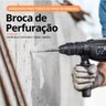 Broca Vídea Fura Parede Concreto 6mm X 160mm Encaixe Sds Plus | Fertak | Kit 06 Un - 6