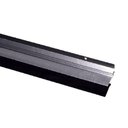 Ver imagem 1 de Veda Porta em Alumínio com Borracha Reisam - 80cm - Anodizado Incolor