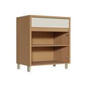 Ver imagem 5 de Balcão de Cozinha C/ Tampo Condessa C/ 2 Portas e 1 Gaveta 80cm Carvalho/cinza - Nesher