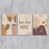 Kit 3 Placas Decorativa Home Sweet Home 20x30 - 2