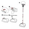 Cesta Basquete Infantil Pedestal Ajustável Bola Rede 110cm - 3