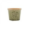 Vaso Decorativo em Cerâmica Embossed Adam Leaf 6cmx7,5cm Urban - 3