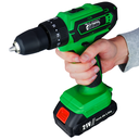 Ver imagem 3 de Parafusadeira Furadeira 21v Profissional 2 Baterias Led Tpar21