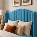 Ver imagem 2 de Cabeceira Cama Box Casal Queen 160cm Zoe Estofada Suede Moderna