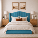 Ver imagem 1 de Cabeceira Cama Box Casal Queen 160cm Zoe Estofada Suede Moderna